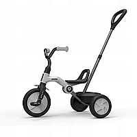 Велосипед трехколесный складной с родительской ручкой Qplay (регулировка сидения и руля) Ant+ LightGrey