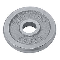 Диски (диски) хромовані d 30 мм Zelart TA-7786-1_25 1,25 кг хром