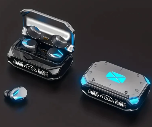 M41 TWS Бездротова Bluetooth-гарнітура V5.3 Навушники із зменшенням шуму Сенсорне керування Звуком Стереонавушники Спорт, фото 1