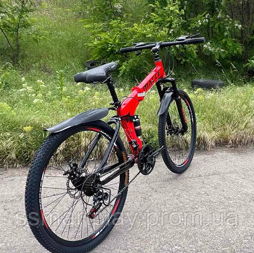 Велосипед горный Make 26" складной алюминиевая рама 17" (ID#2220504646 ...