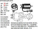 Втягувальне реле INFINITI FX35 GX35 MX35 NISSAN 100 NX Almera Cherry Primera Sunny, фото 2