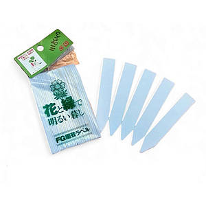 Етикетки - кілочки Honmamon 9 см х 1,5 см, поліпропілен (100шт) (Японія)