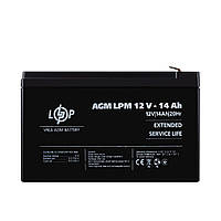 Акумулятор AGM LPM 12V - 14 Ah