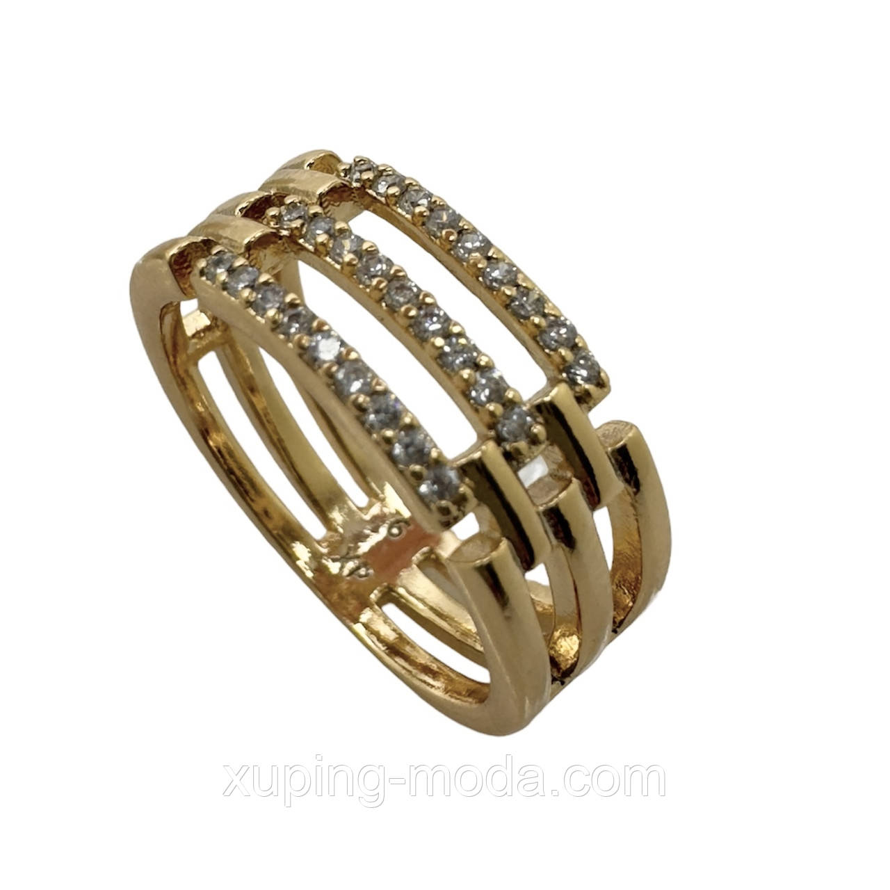 19 р. Кільце жіноче xuping. 18k