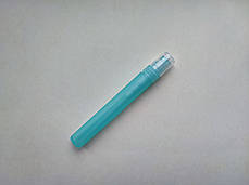 9 - 10 мл Матовий бірюзовий пластик олівець спрей флакон, тестер, атомайзер, пластиковий з розпилювачем, флакони, фото 2