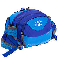 Сумка поясная COLOR LIFE WAIST BAG TY-5335 цвет синий ag