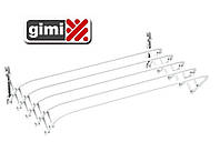 Сушилка для белья настенная Gimi Brio Super 120 6м (155961) выдвижная система по типу гармошки 928577