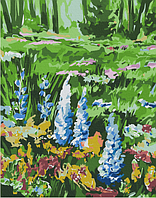 Раскраска по номерам акриловыми красками на холсте летний пейзаж Лесная поэзия ©Bona 40х50см BrushMe BS53958