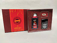 Зажигалка бензиновая в подарочной коробке JIANTAI "Jack Daniels Old No7" Black