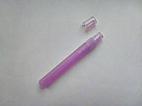 12 мл Матовый розовый пластик карандаш спрей флакон, тестер, атомайзер, пластиковый с распылителем