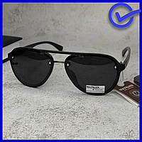 Готові чоловічі чорні сонцезахисні окуляри авіатор для стилю, красиві та модні сонячні окуляри краплі