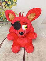 М'яка іграшка аніматронік лисеня Фоксі ФНАФ П'ять ночей з Фредді FNAF Foxy Five Nights at Freddy's 25 cм