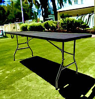 Стол раскладной туристический для пикника Bonro BS 180 см черный трансформер устойчивый крепкий