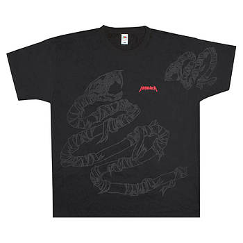 Футболка (EU-P) Full print Metallica "The Black Album" (об'ємний друк), Розмір XL
