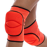 Наколенник для волейбола Zelart BC-7102 размер S цвет оранжевый ag