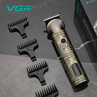 Бритва триммер для бороды VGR V-962 | Машинка для стрижки для дома | Машинка мужская KN-319 для бритья