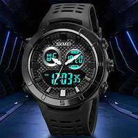 Часы армейские оригинал SKMEI 2014BKBK | Противоударные часы | Военные мужские GU-928 наручные часы