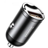 Зарядное устройство Baseus Tiny Star Mini Quick Charge Car Charger USB-A Gray VCHX-A0G n