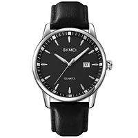 Часы кварцевые мужские SKMEI 2121SI, Брендовые мужские часы, Стильные классические TV-609 мужские часы