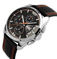 Брендовые мужские часы SKMEI 9106OG | Стильные статусные мужские наручные YX-958 часы стрелочные