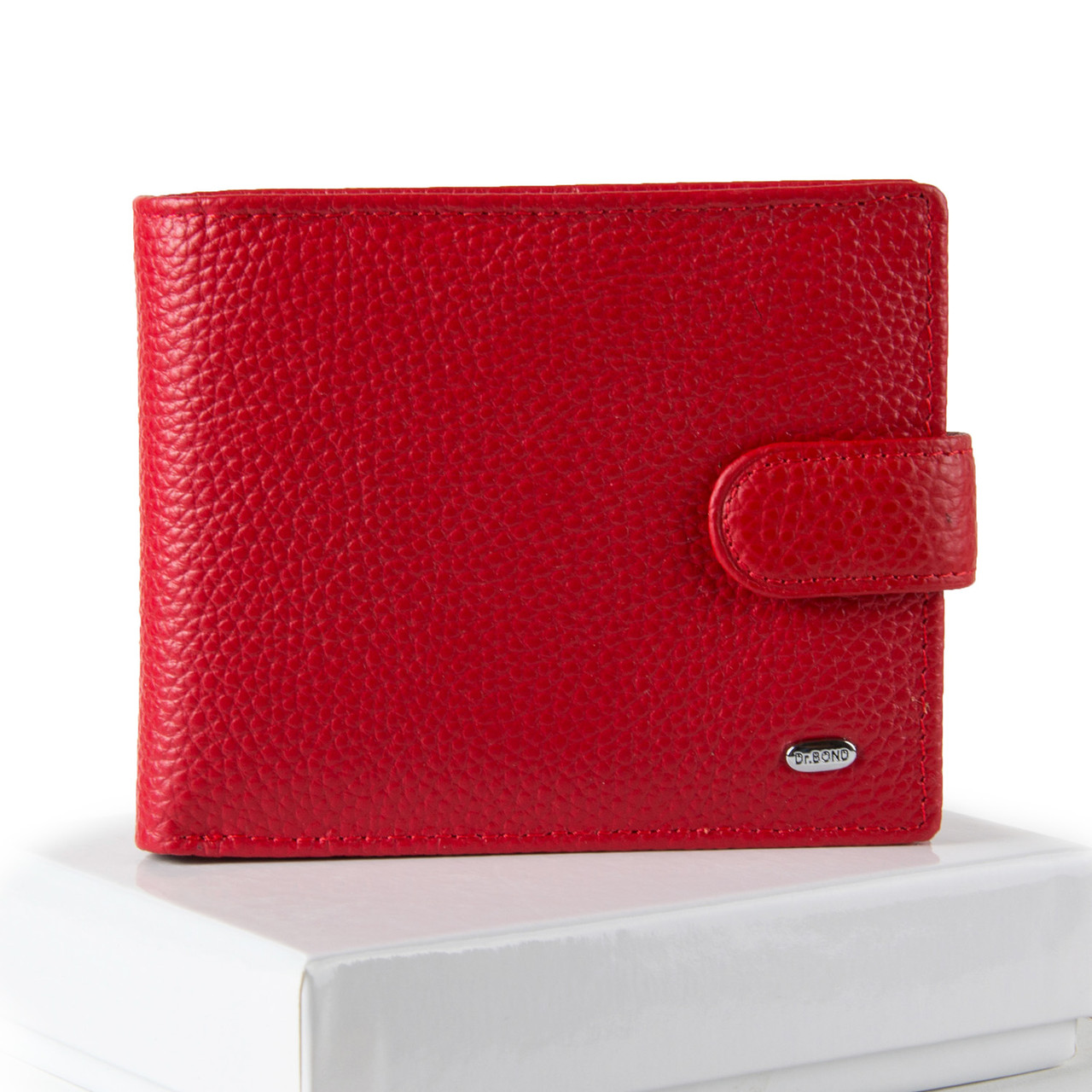 Кошелик жіночої Classic шкіра DR. BOND WN-7 red