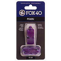 Свисток судейский пластиковый PEARL FOX40-9703 PEARL цвета в ассортименте mr