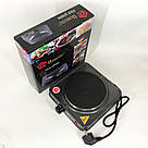 Маленькі електричні плити DOMOTEC, Плита підлогова потужна, Плита настільна емальована GH-43, фото 6