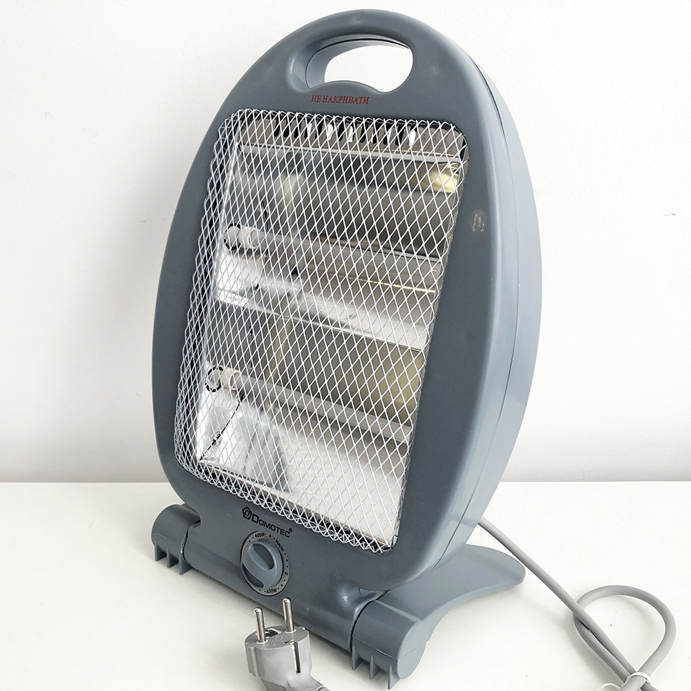 Обігрівач DOMOTEC MS-5952, кварцовий обігрівач з терморегулятором, інфрачервоний обігрівач AV-94, фото 1