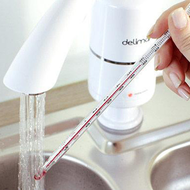 Кран водонагрівач для маленького умивальника 3, Нагрівник миттєвий насадка на кран RD-29, фото 1