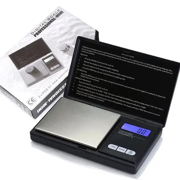 Ваги ювелірні електронні цифрові високоточні ACS, Ювелірні ваги кишенькові на золото FK-22, фото 1