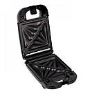 Вафельниця для м'яких вафель Magio MG-363 570 Вт, Гриль електричний, Бутербродниця знімні пластини LF-90, фото 6