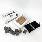 Камені для віскі Whiskey Stones з стеатита (9шт) IX-18, фото 2