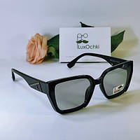 Женские солнцезащитные поляризованные фотохромные (хамелеон) очки
