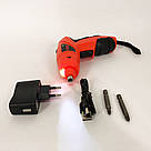 Ручний інструмент шуруповерт, Мереживний шуруповерт, Викрутка маленька Ручний CX-53, фото 9