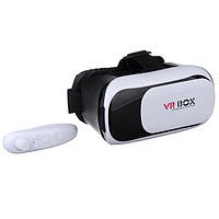 Виар очки для телефона VR BOX G2, Очки виртуальной реальности VR BOX, Виар бокс, 3д ZR-443 для телефона