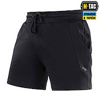 M-Tac шорты Sport Fit Cotton Black, тактические летние шорты, армейские полевые шорты, спортивные шорты черные