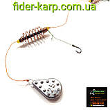 Рибальська годівниця у зборі "Вбивця карася - бюджет", вага 30 граммів., фото 2