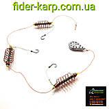 Рибальська годівниця у зборі "Вбивця карася - бюджет", вага 30 граммів., фото 8