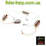 Рибальська годівниця у зборі "Вбивця карася - бюджет", вага 30 граммів., фото 9
