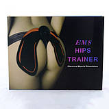 Міостимулятор тренажер для сідниць EMS Hips Trainer імпульсний масажер QS-40, фото 2