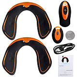 Міостимулятор тренажер для сідниць EMS Hips Trainer імпульсний масажер QS-40, фото 6