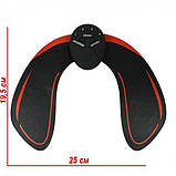 Міостимулятор тренажер для сідниць EMS Hips Trainer імпульсний масажер QS-40, фото 7