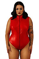 Комбидресс для женщин с молнией на все тело красного цвета размер XXL D&A Дерзкая Стелла Talla Shop
