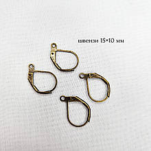 Швенза 15*10 мм Бронза