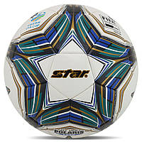 Мяч футбольный STAR ALL NEW POLARIS 5000 FIFA SB105TB цвет белый-зеленый ag