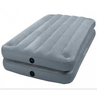 Односпальне надувне ліжко Intex 67743 2-IN-1 AirBed 99 х 191 х 46 см (без насоса)