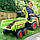 Педальний трактор з причепом і двома ковшами CLAAS AVEC Falk 2070W від 3 до 7 років, фото 9