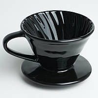Пуровер керамическая воронка для заваривания кофе на 1-2 чашки Ceramic Coffee Dripper