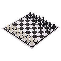 Шахматные фигуры с полотном Zelart IG-3105C пешка-2,6 см пластик ag