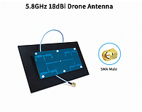 Wi-Fi антенна направленного действия 5,2-5,8 ГГц, 30 Вт для дронов, для антидроновых устройств